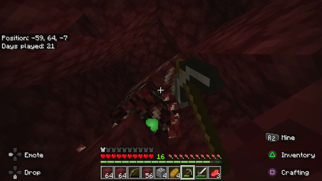 Mining in the Nether | Part 7 | Minecraft: Bedrock Edition #rumbletakeover