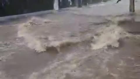 Flooding due to heavy rains in Greater São Paulo, Brazil 🌊