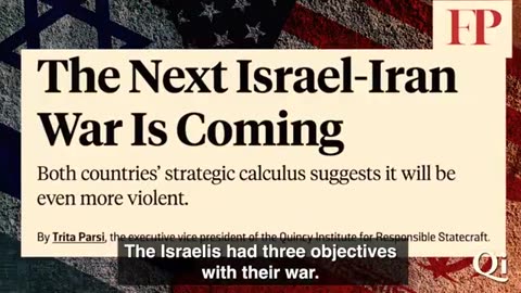 THE NEXT ISRAEL-IRAN WAR IS COMING
