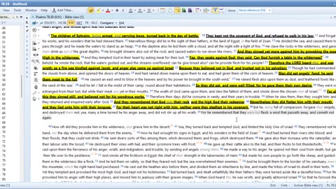 Bible Study Part 1 Psalms 78