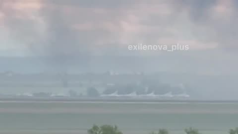 👀 Belaya airbase, Irkutsk region, some more panoramic video from the site of yesterday's attack.