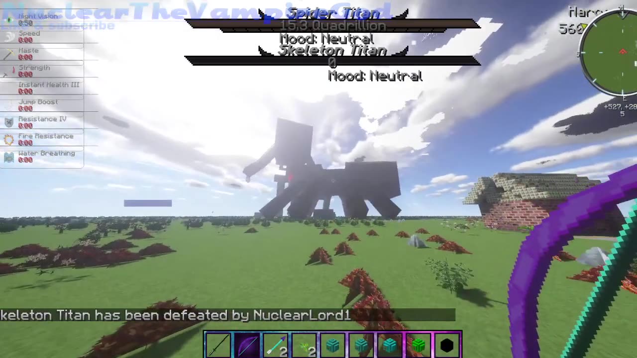 Minecraft Me vs the titans in titans mod part 1