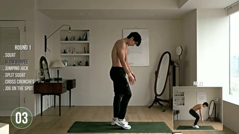 11 Fat Burning Home Workout For Beginners (Level 1)