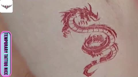 dargon tattos#temporarytattoo #temporarytattoos #temporarytattosticker
