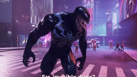 Venom has this special way to open doors.