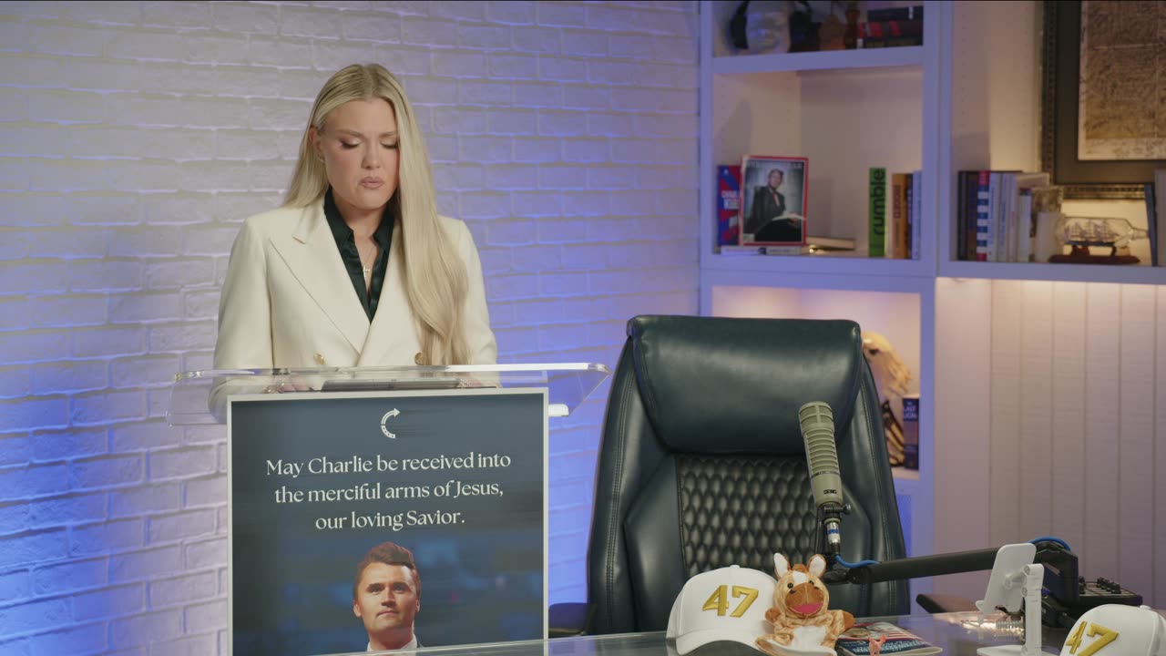 Charlie Kirk's beloved wife, Mrs. Erika Kirk addresses the Nation.