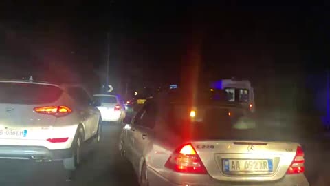 Aksident në Unazën e Re