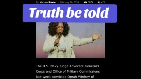 Bye Bye Oprah