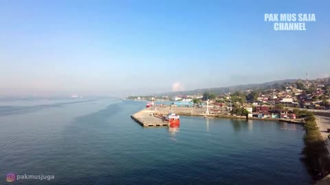 Jalan - Jalan Pagi Hari di Jembatan Layang Teluk Kendari