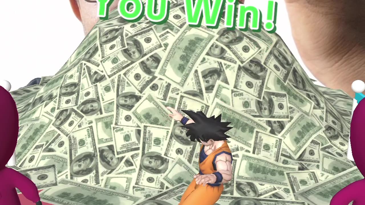 Goku Squid Game 2 Vs Guards #squidgame #squidgame2 #squidgamemoney #squidgamewinner
