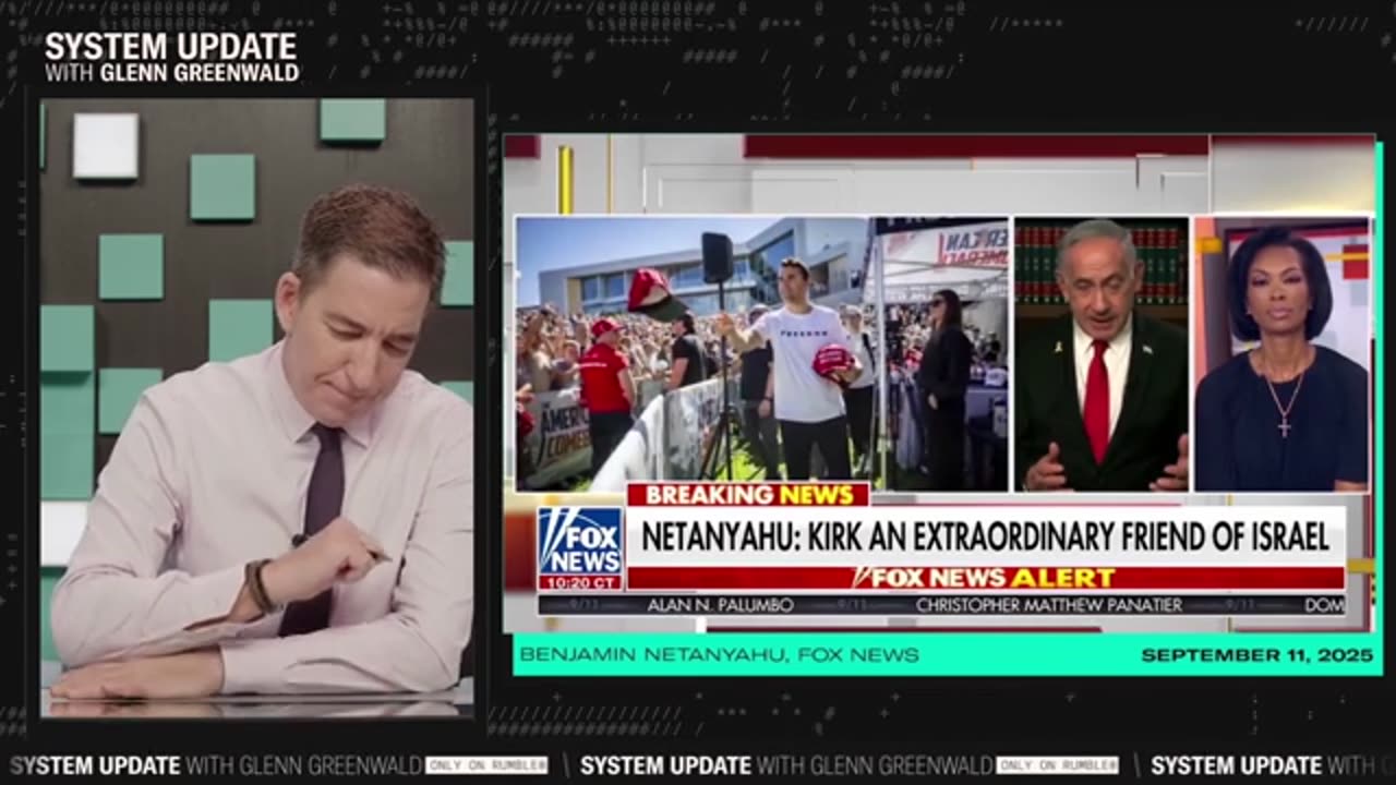 Netanyahu’s Crude Exploitation of Charlie Kirk’s Death 09/13