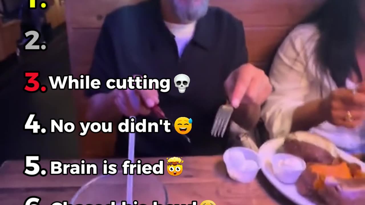 Ranking Server Takes Food Away Pranks