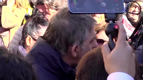 Landslide leaves Sicilian town on cliff edge after storms