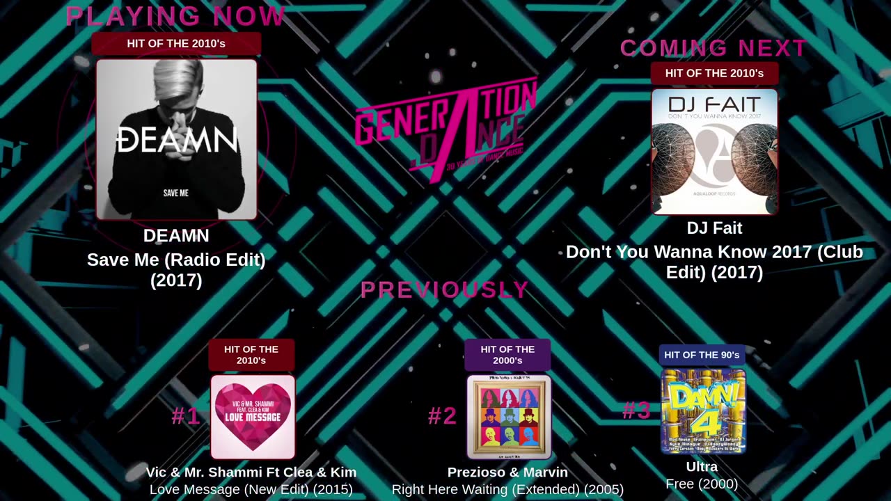 Generation Dance Radio - EDM, Dance, Eurodance, Trance, House, Hands up