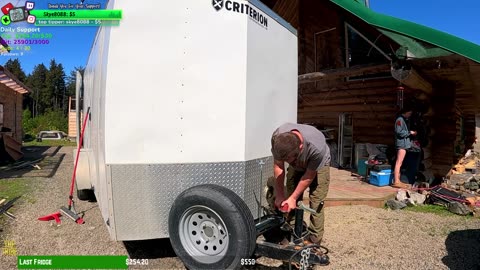 🟢LIVE: Freedom!! Alaska FARM > Food TRUCK Build Isolated Village ALASKA Farmstead !Isolated Village | !Real