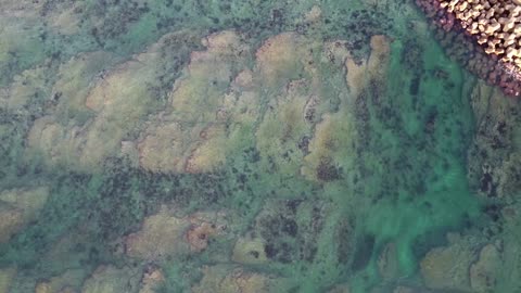 Drone View of Japan Sea Coast