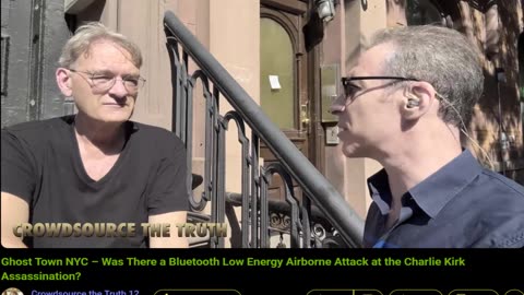 (Crowdsource the Truth) Bluetooth Attack At Charlie Kirk Assassination?