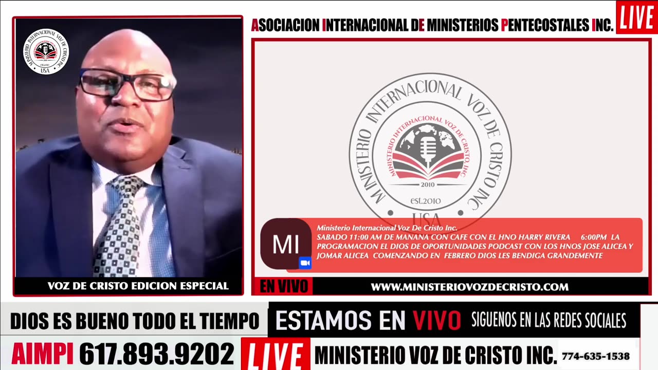 Asociacion Internacional De Ministerios Pentecostales Inc.