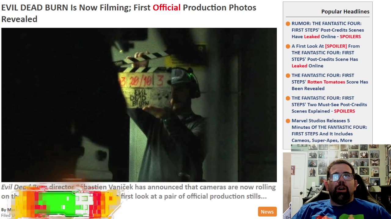 Evil Dead Burn Has Begun Filming