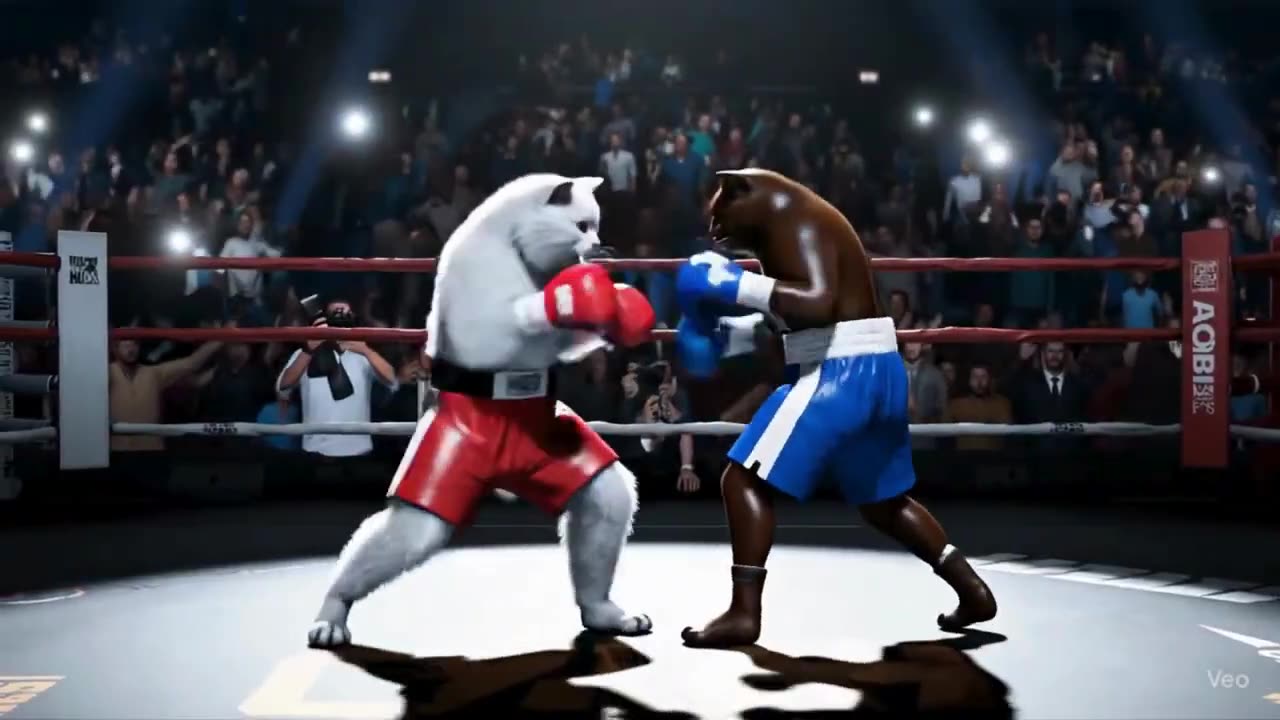 Funny Olympic Game Cats VEO3 Animated Sports Kitten Compilation