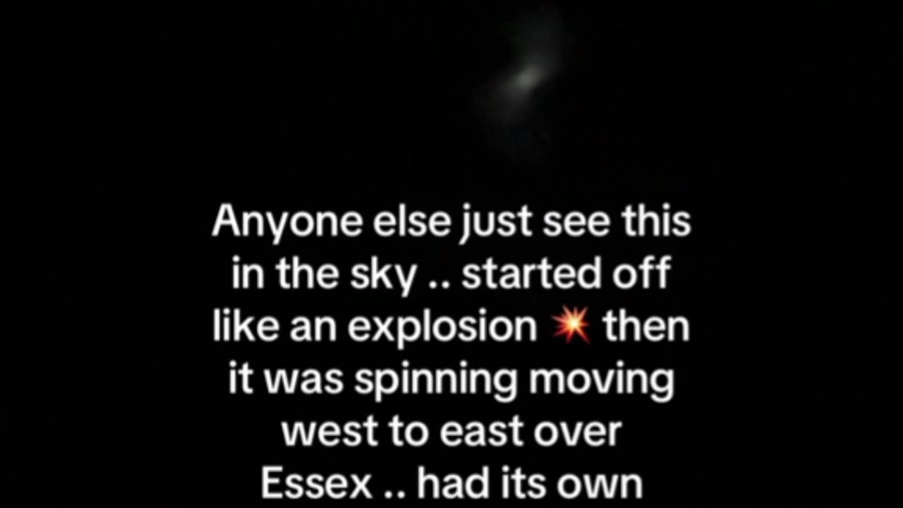 What is that in the sky?