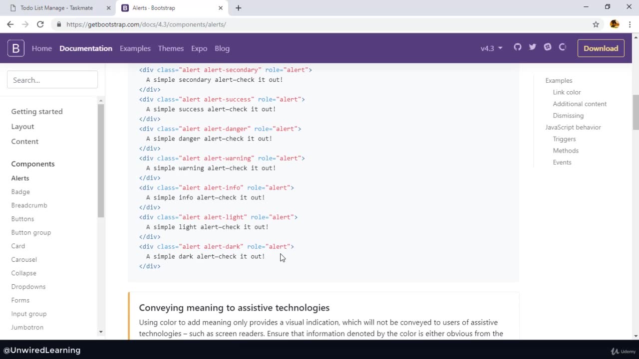 Django Messages - Adding Messages and Alert Option