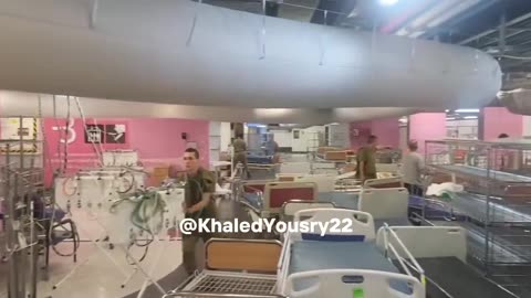 The IDF has military bases under hospitals