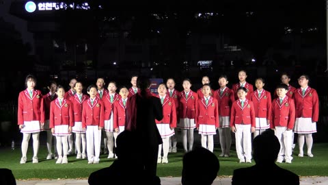 초아유스콰이어 어린이 합창단(송월교회)/인기총 성탄트리점등식.25.11.1.