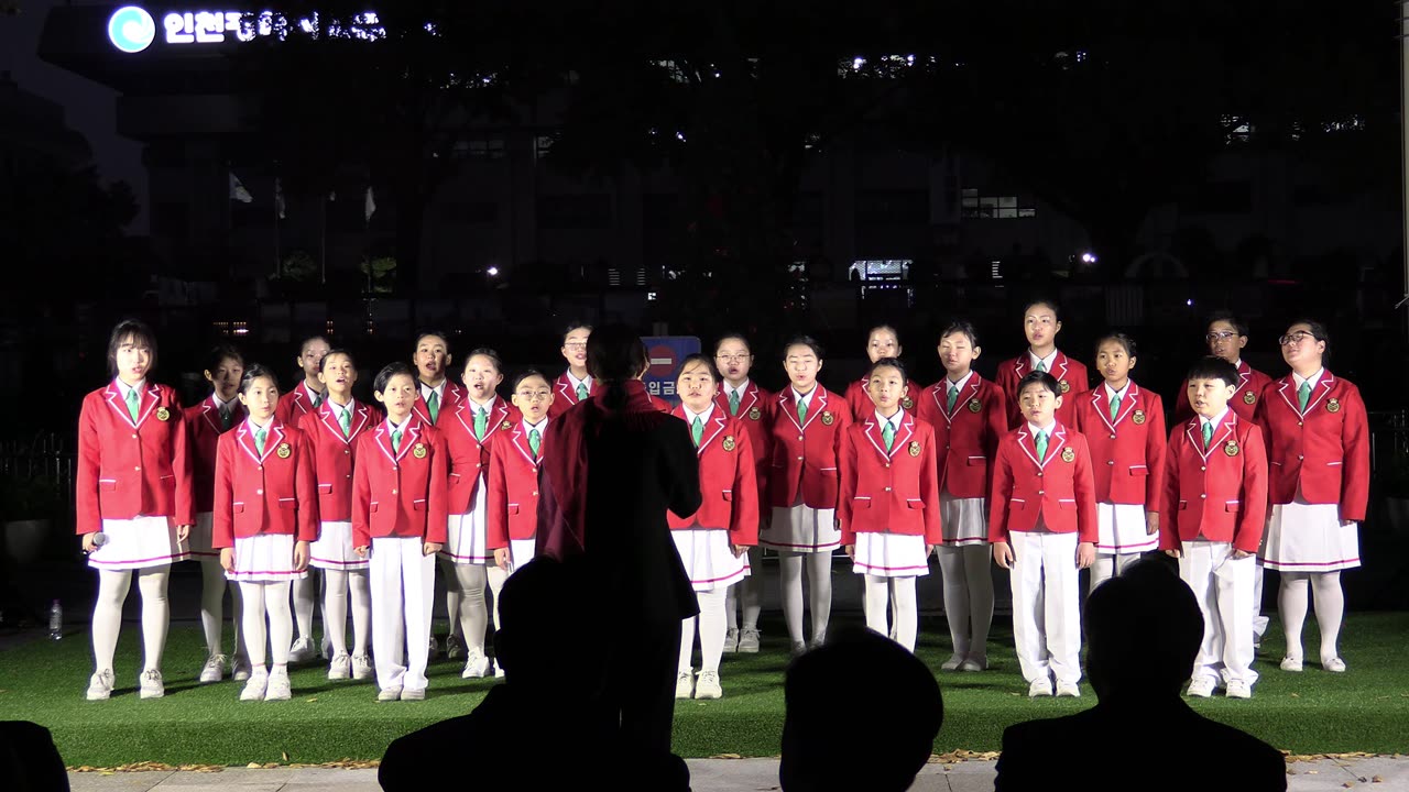 초아유스콰이어 어린이 합창단(송월교회)/인기총 성탄트리점등식.25.11.1.