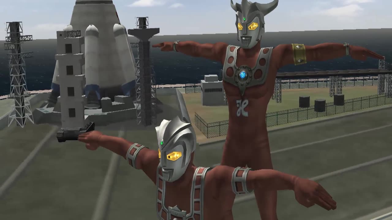 Ultraman Fighting Evolution 3 - Extras - Ultraman Leo VS Gaia Replay