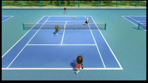 Wii Sports Tennis Game6