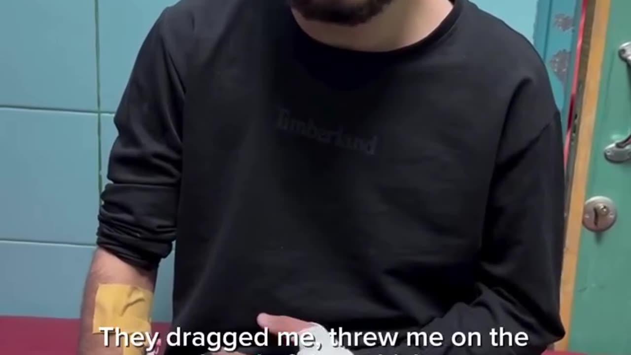 24 hours of continuous beatings and abuse by Israeli occupation forces