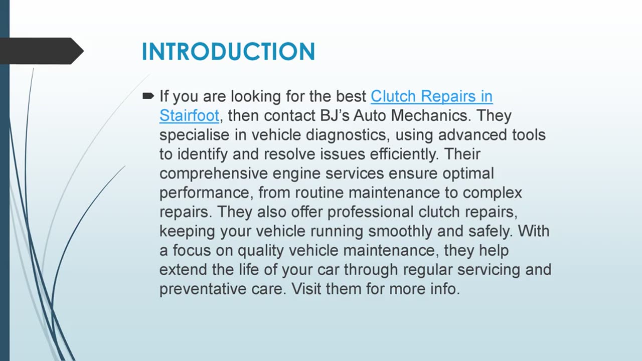 Best Clutch Repairs in Stairfoot