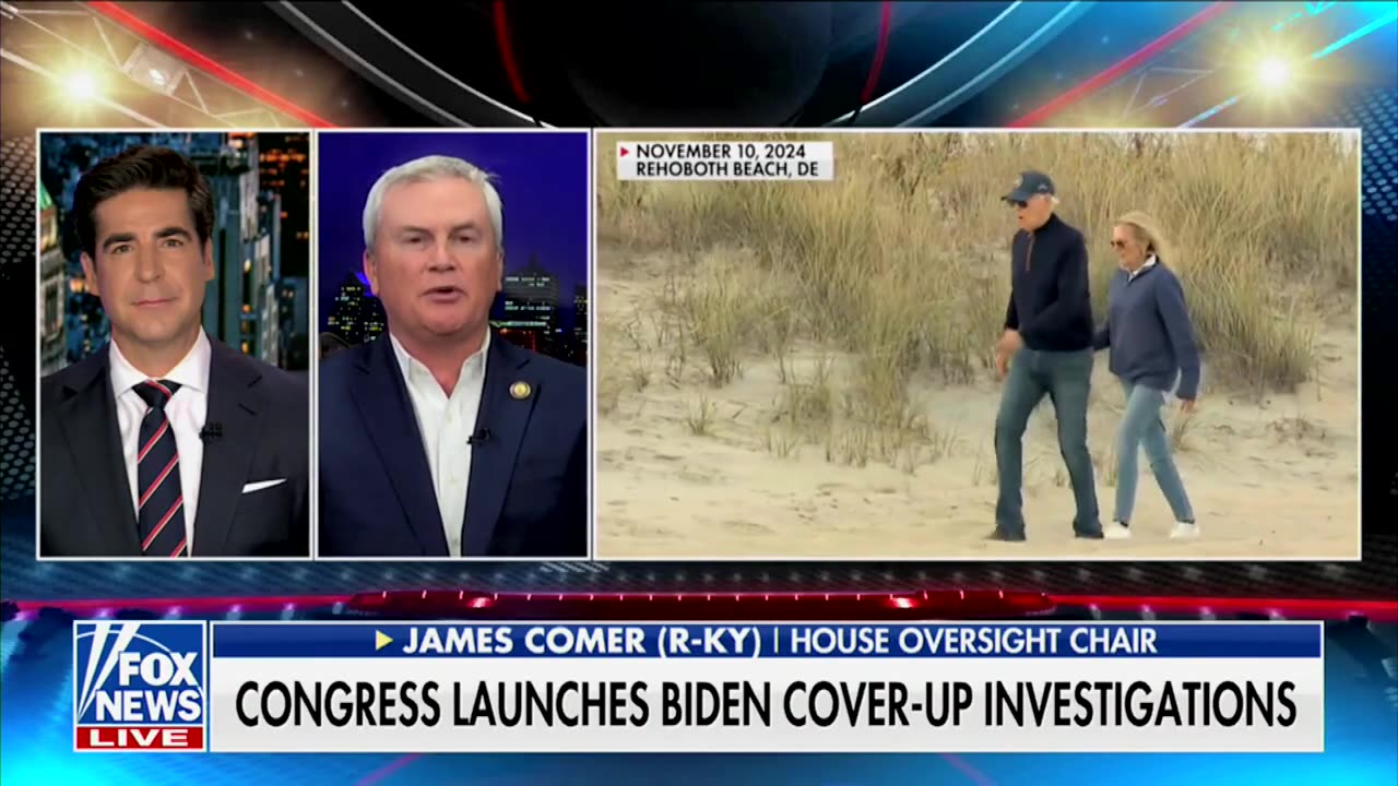 Comer Wants Depositions From People Who Were 'Possibly' 'De Facto Presidents'