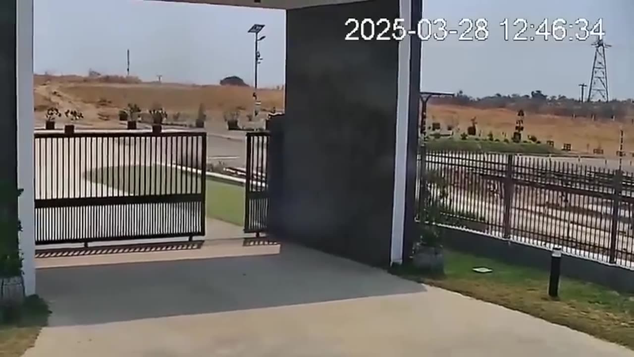 Myanmar fault shift Not something you wanna see too often