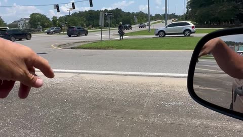 Man Confronts an Allegedly Fake Homeless Beggar