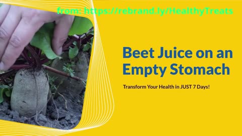 Beet Juice on an Empty Stomach: Transform Your Health in 7 Days!