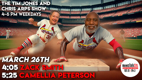 The Tim Jones and Chris Arps Show 03.26.2025 Zack Smith | Camellia Peterson