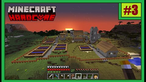 Placing 1,000 Torches in Hardcore Minecraft 1.8... ● Episode 3