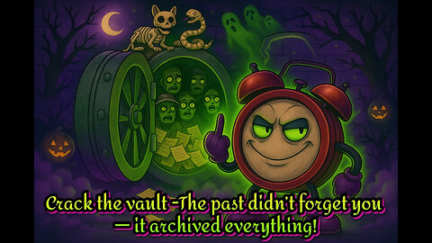 Crack the vault -The past didn’t forget you — it archived everything.