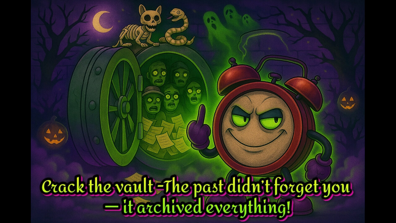 Crack the vault -The past didn’t forget you — it archived everything.