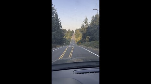 Very steep road, Salem Oregon