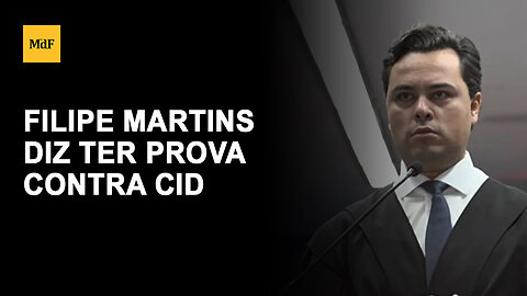 Filipe Martins diz ter prova de que Cid criou a minuta e tentou culpá-lo