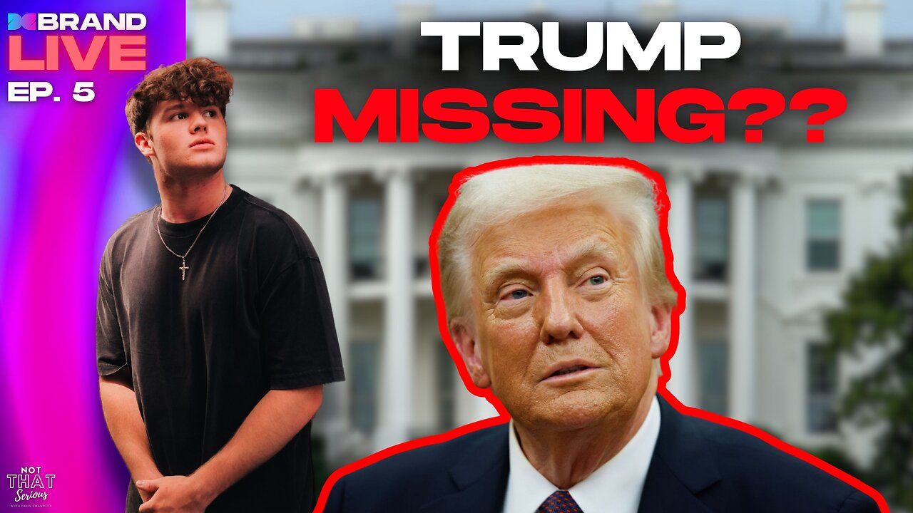 PRESIDENT MISSING??? Trump GONE, Sparking Health Rumors & Total Confusion | Not That Serious Ep. 5