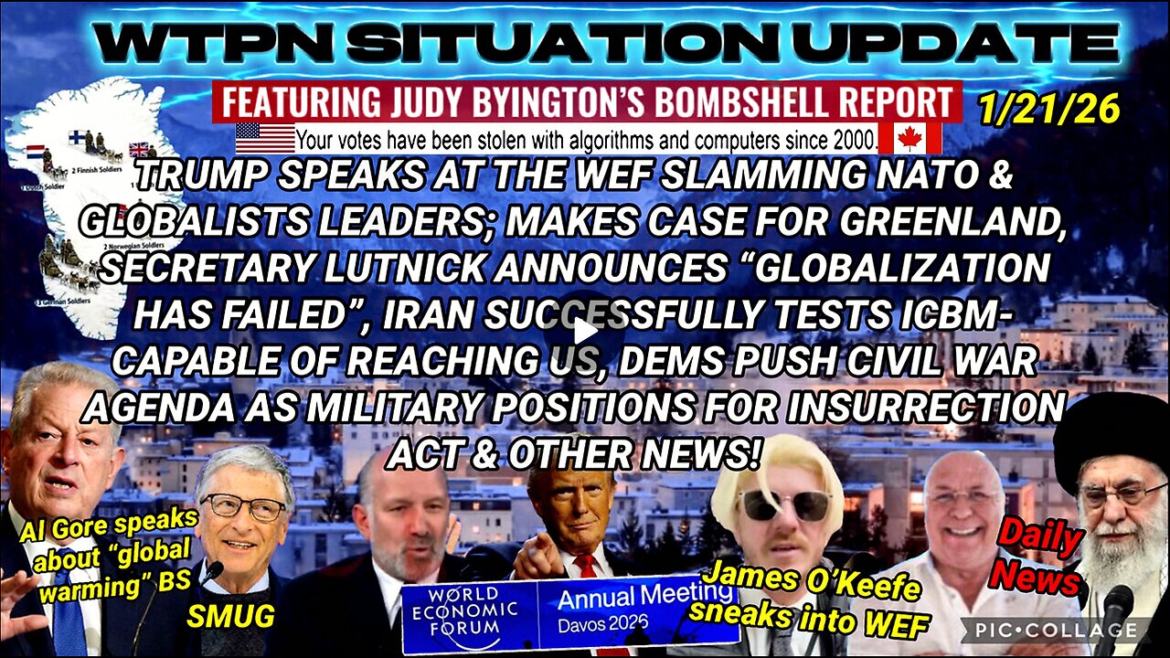 WTPN SITUATION UPDATE FEATURING RESTORED REPUBLIC 1/21/26