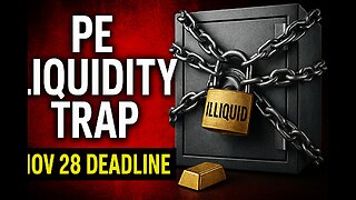 PE LIQUIDITY TRAP: Your Private Equity is a Lie (Gold IRA Emergency Eject)