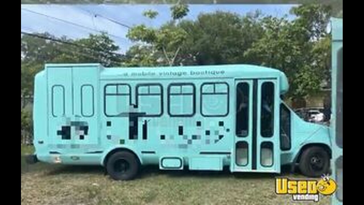2003 Ford E450 Diesel Mobile Boutique Truck | Mobile Fashion Truck for Sale in Florida!
