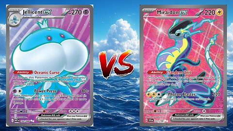 Pokemon TCG Live Jellicent EX Xatu VS Miraidon EX Iron Hands!!