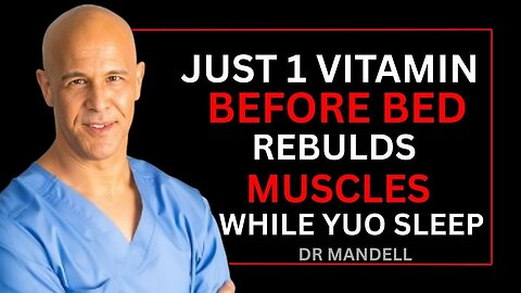 SENIORS, Take THIS Before Bed or Your Muscles Will Keep Disappearing |