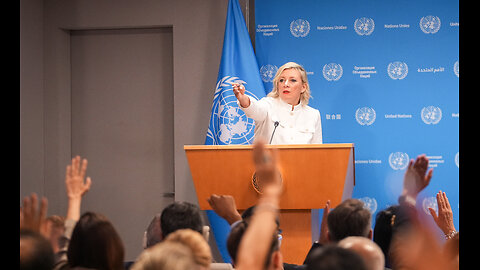 LIVE: Wöchentliche Pressekonferenz von Maria Sacharowa